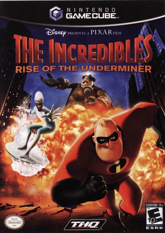 Front Cover for The Incredibles: Rise of the Underminer (GameCube)