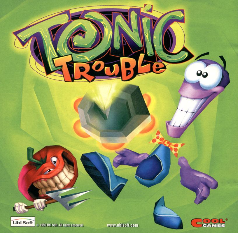 Front Cover for Tonic Trouble (Windows) (Cool Games # 10 covermount)