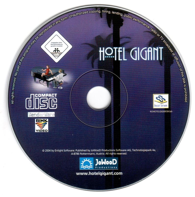 Media for Hotel Giant (Windows) (Re-release)