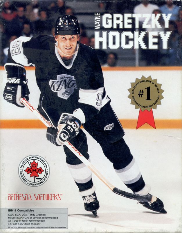 Front Cover for Wayne Gretzky Hockey (DOS)