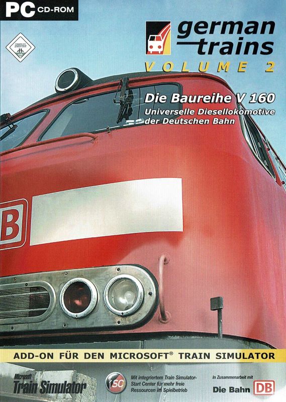 Front Cover for German Trains Volume 2: Die Baureihe V160 (Windows)