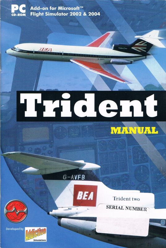Manual for Trident (Windows) (Dual UK/DE flip-covers & manual): UK