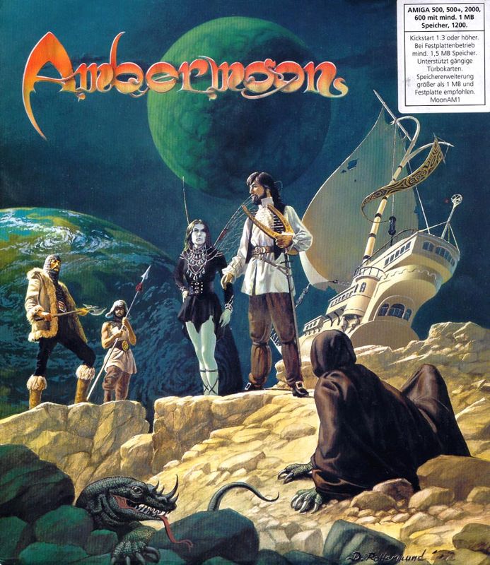 Front Cover for Ambermoon (Amiga)
