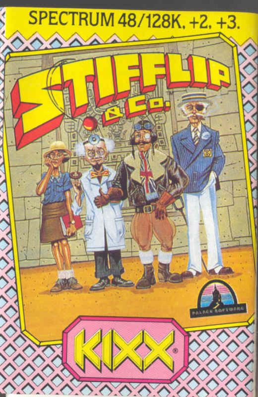 Front Cover for Stifflip & Co. (ZX Spectrum) (Kixx release)