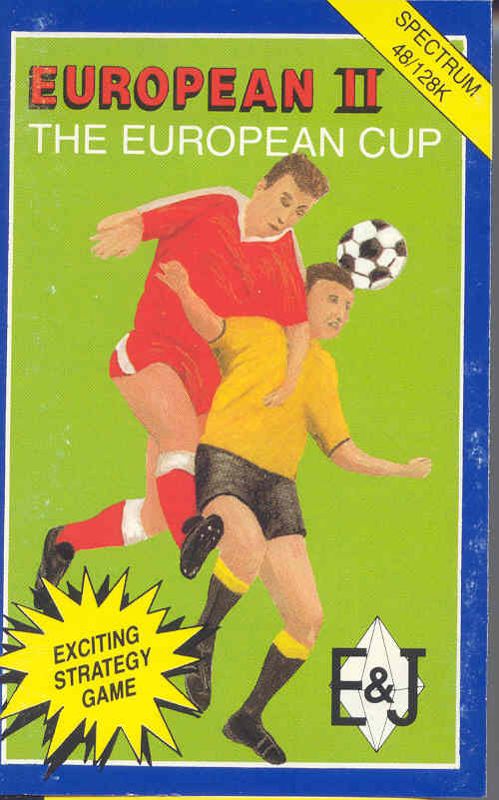 Front Cover for European II (ZX Spectrum)