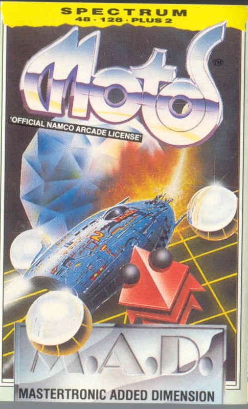 Front Cover for Motos (ZX Spectrum)