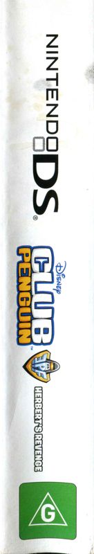 Spine/Sides for Disney Club Penguin: Elite Penguin Force: Herbert's Revenge (Nintendo DS)