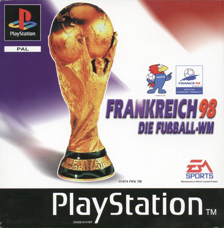 Front Cover for World Cup 98 (PlayStation)