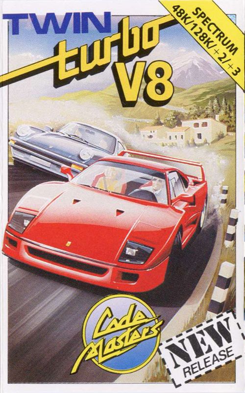 Front Cover for Twin Turbo V8 (ZX Spectrum)