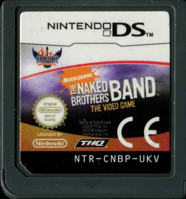 Media for Rock University Presents the Naked Brothers Band: The Videogame (Nintendo DS): Front