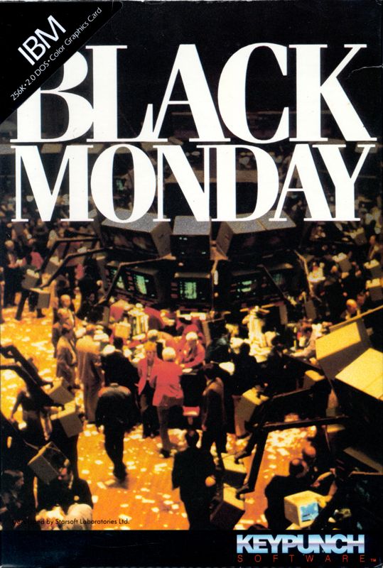 Front Cover for Black Monday (DOS)
