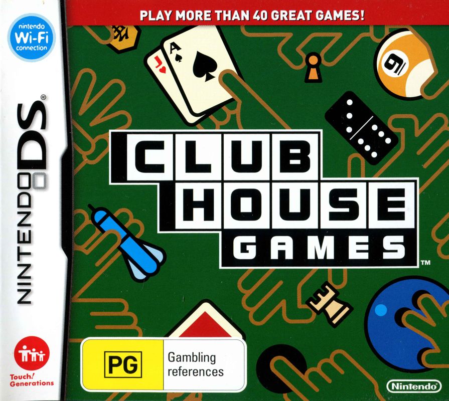 Front Cover for Clubhouse Games (Nintendo DS)