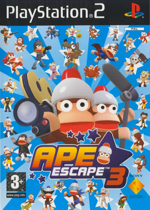 Front Cover for Ape Escape 3 (PlayStation 2)