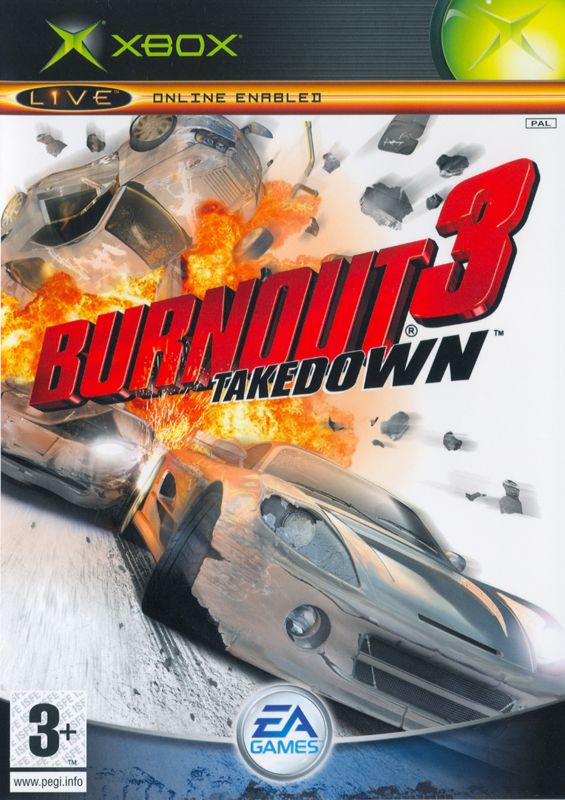 Front Cover for Burnout 3: Takedown (Xbox)