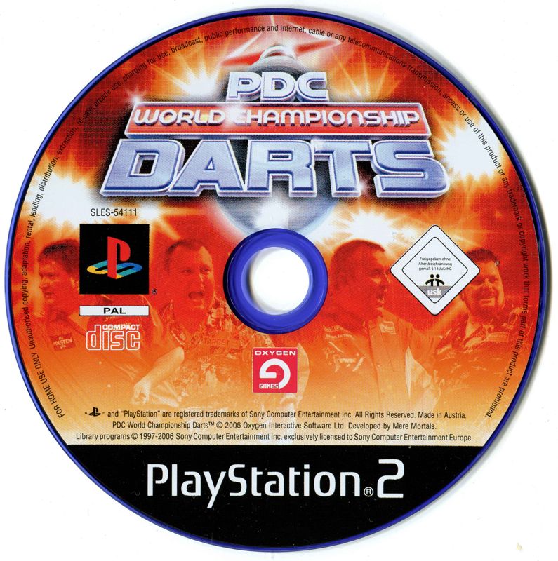 Media for PDC World Championship Darts (PlayStation 2)