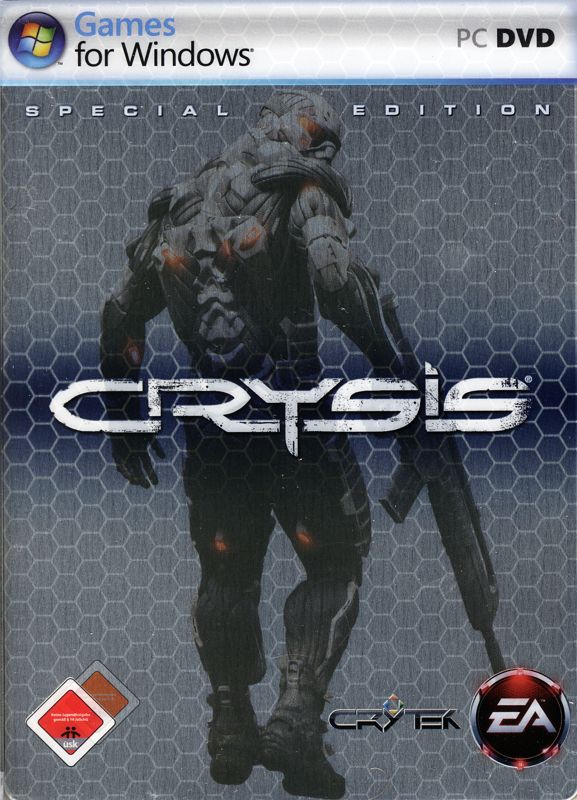 Front Cover for Crysis (Special Edition) (Windows): The Keep Case shows through.