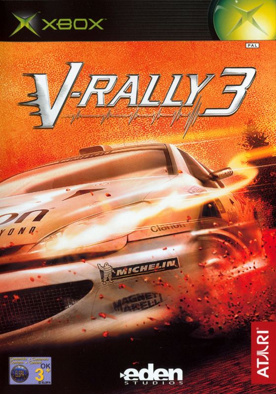 Front Cover for V-Rally 3 (Xbox)