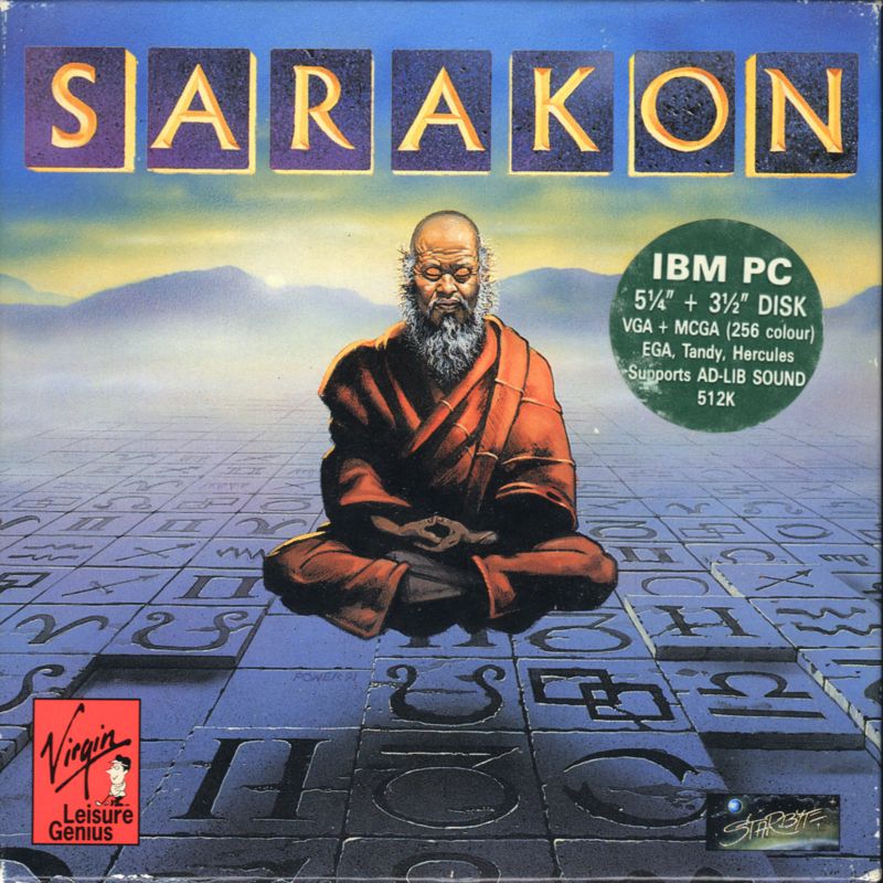 Front Cover for Sarakon (DOS)