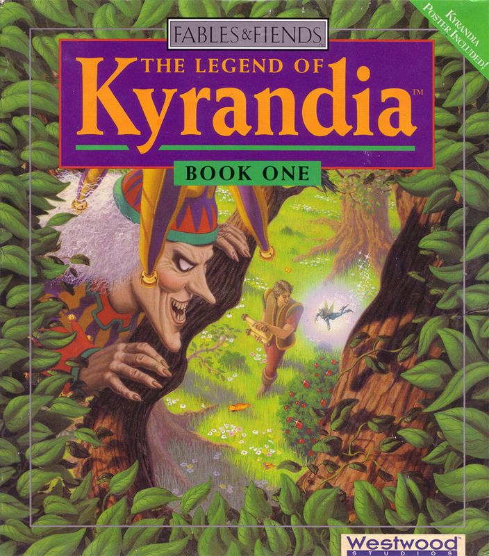 Front Cover for Fables & Fiends: The Legend of Kyrandia - Book One (DOS) (5.25" Disk release)