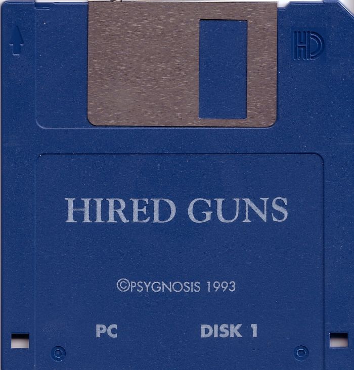 Media for Hired Guns (DOS) (3.5" Disk Release): Disk 1/4