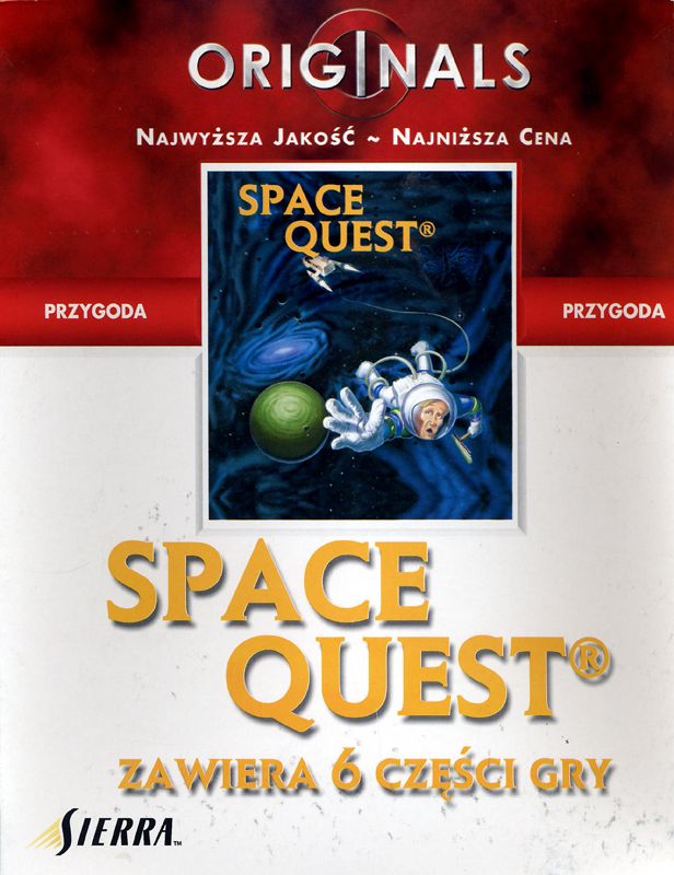Front Cover for Space Quest: Collection Series (DOS and Windows and Windows 3.x) (SierraOriginals Release)