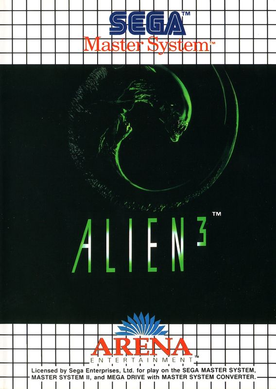 Front Cover for Alien³ (SEGA Master System)
