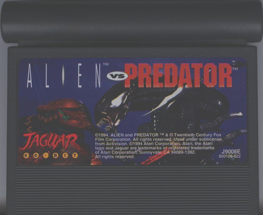 Alien Vs Predator cover or packaging material - MobyGames