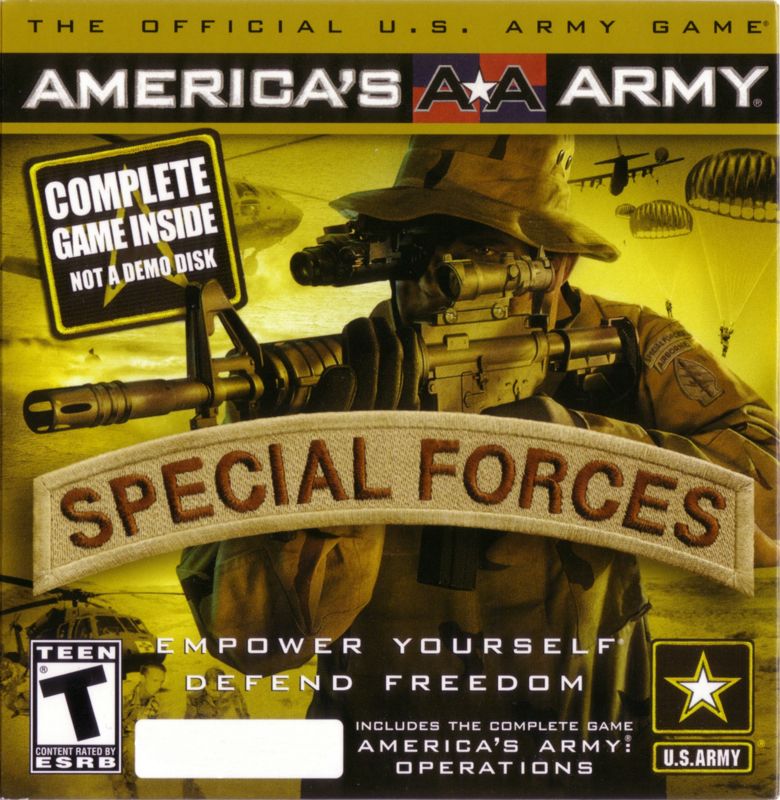 Front Cover for America's Army: Special Forces (Windows) (Version 2.4)