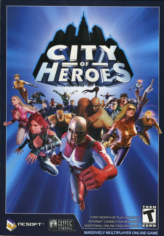 Front Cover for City of Heroes (Windows)