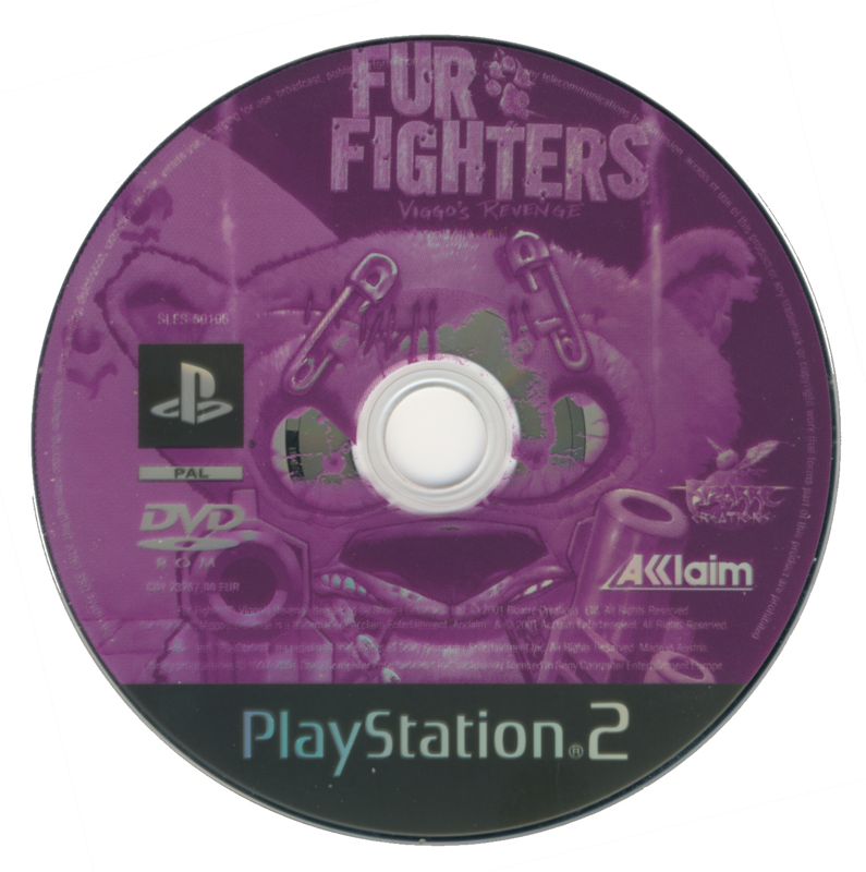 Media for Fur Fighters (PlayStation 2)