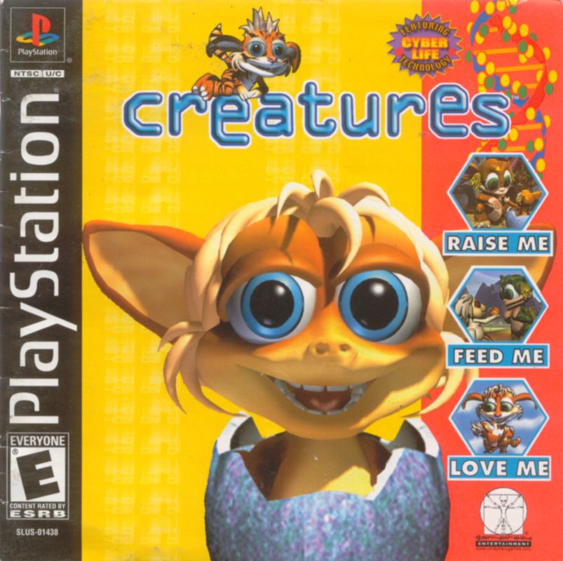 Front Cover for Creatures (PlayStation)