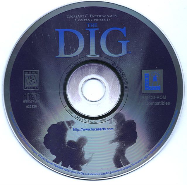 Media for The Dig (DOS)