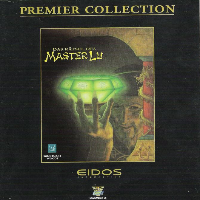 Front Cover for Ripley's Believe It or Not!: The Riddle of Master Lu (DOS) (Eidos Premium Collection release)
