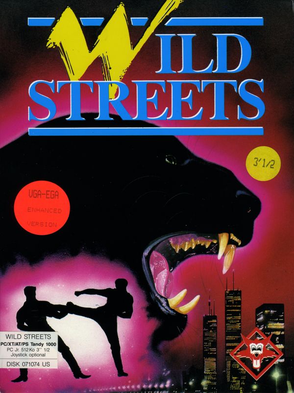 Front Cover for Wild Streets (DOS) (EGA/VGA version)
