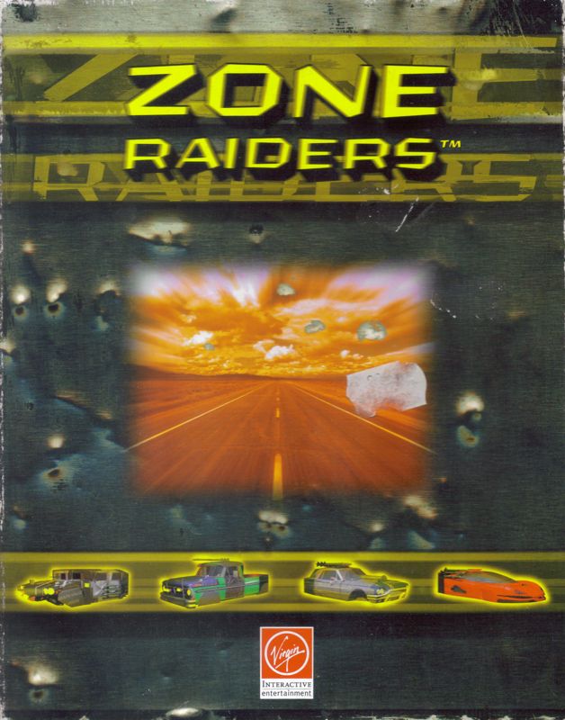 Front Cover for Zone Raiders (DOS)
