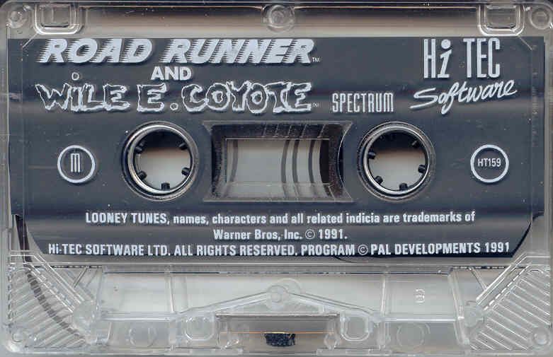 Media for Road Runner and Wile E. Coyote (ZX Spectrum)