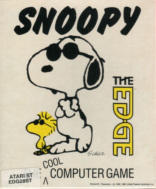 Front Cover for Snoopy: The Cool Computer Game (Atari ST)