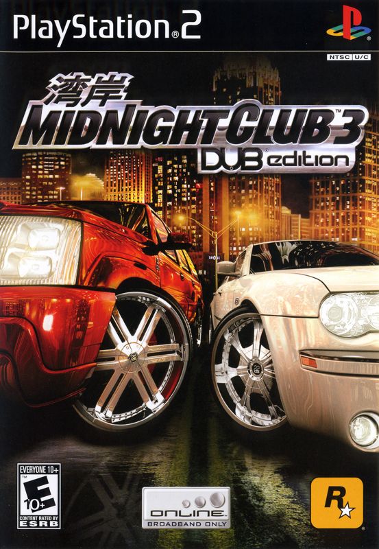 Front Cover for Midnight Club 3: DUB Edition (PlayStation 2)