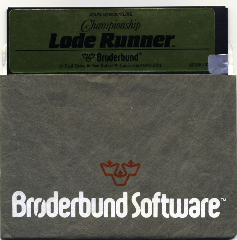 Media for Championship Lode Runner (Atari 8-bit)
