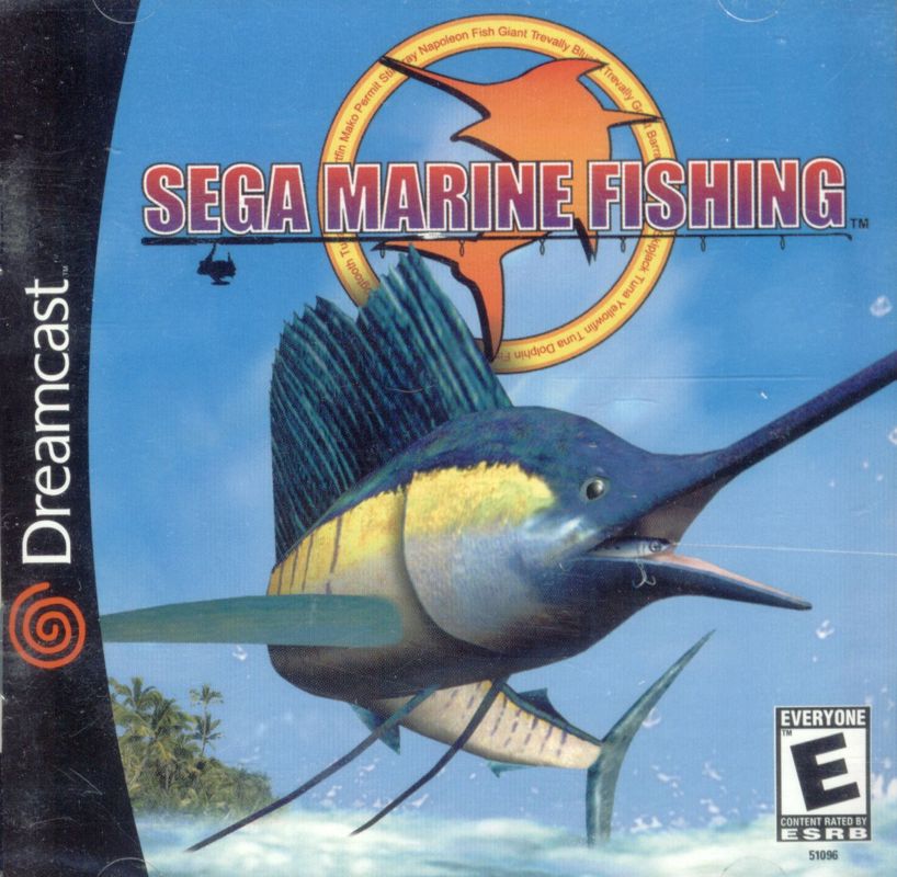 Front Cover for SEGA Marine Fishing (Dreamcast)