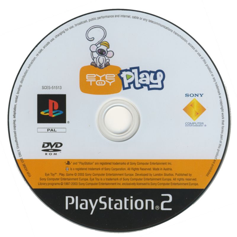 Media for EyeToy: Play (PlayStation 2)