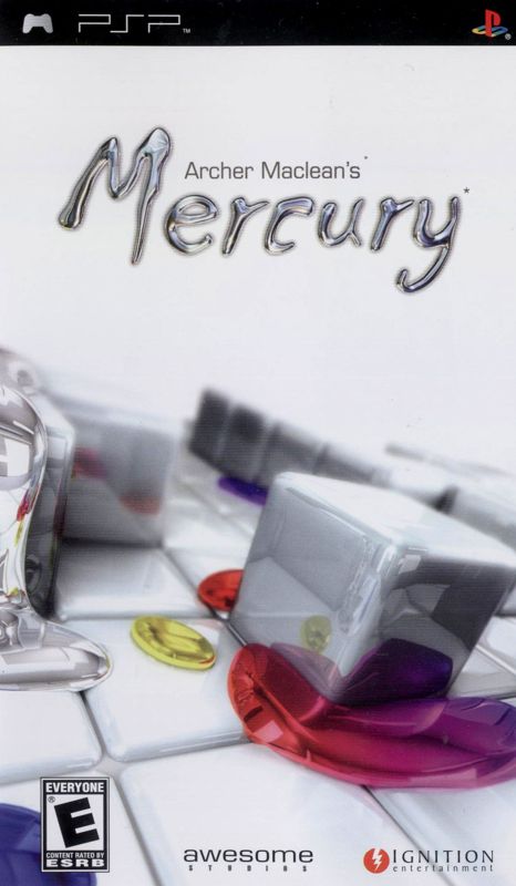 Front Cover for Archer Maclean's Mercury (PSP)