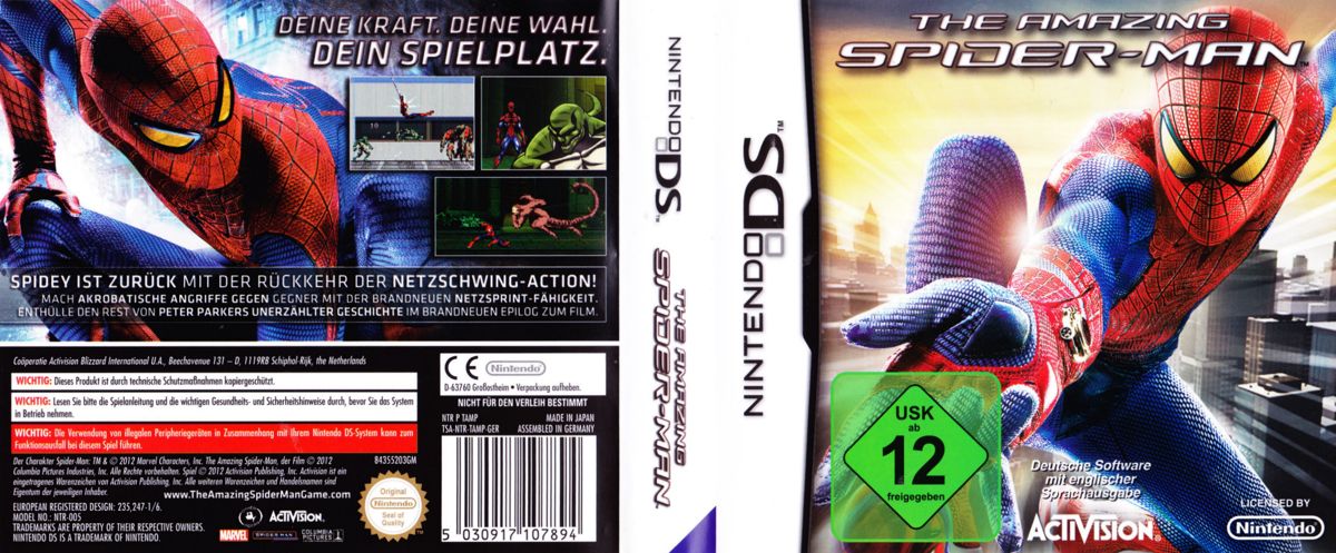 The Amazing Spider-Man - Nintendo DS, Nintendo DS