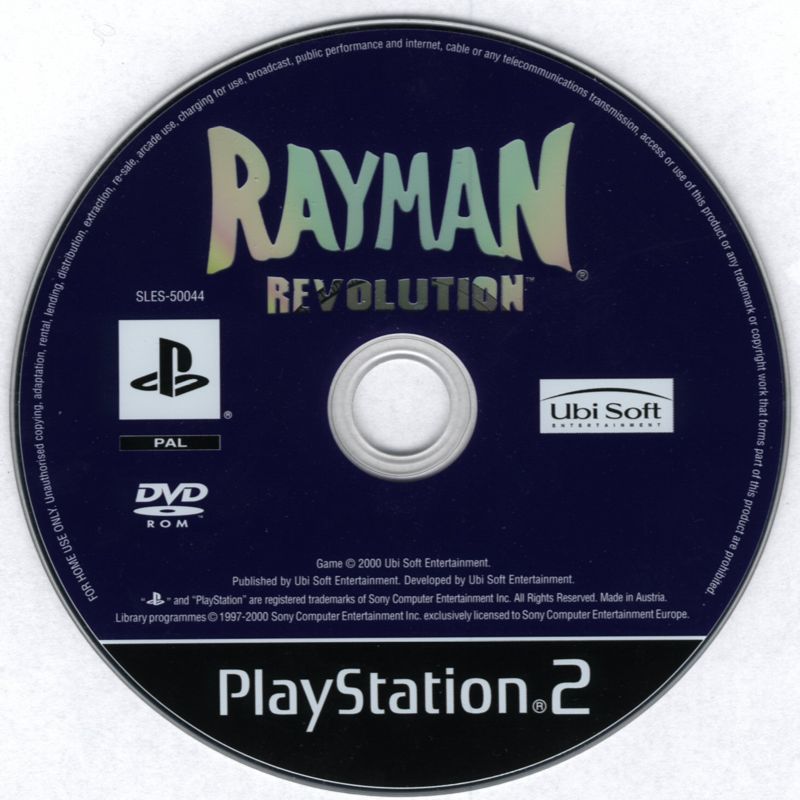 Media for Rayman 2: The Great Escape (PlayStation 2)