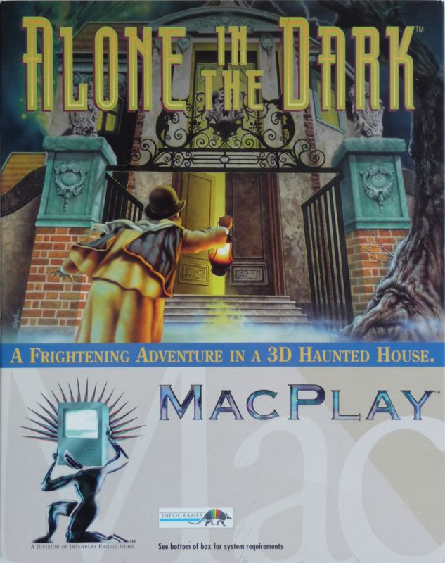 Front Cover for Alone in the Dark (Macintosh)