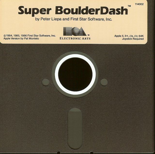Media for Super Boulder Dash (Apple II)