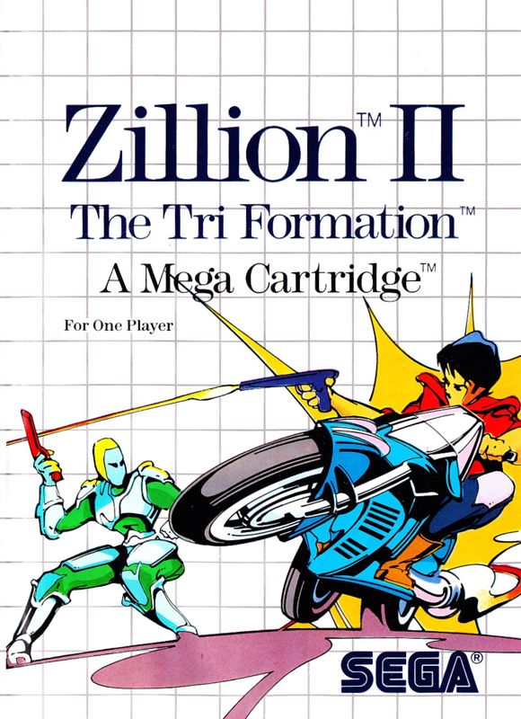 Front Cover for Zillion 2: Tri Formation (SEGA Master System)