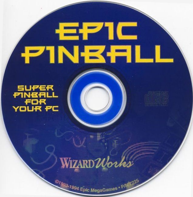 Media for Epic Pinball: The Complete Collection (DOS) (WizardWorks registered version release)