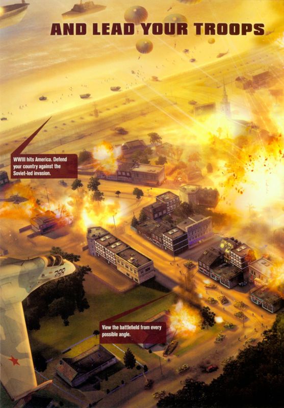 Inside Cover for World in Conflict (Windows): Inner Right Flap