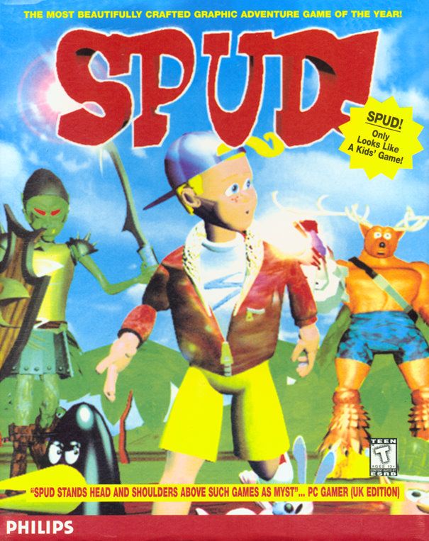 Front Cover for Spud! (DOS)